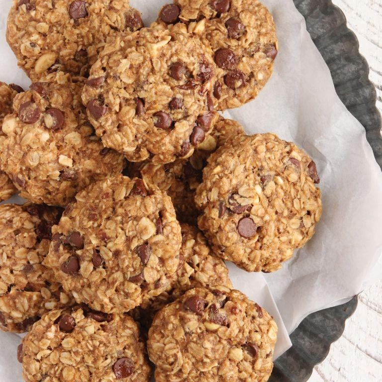 Peanut Butter Oatmeal Breakfast Cookies