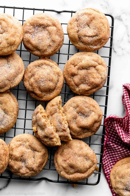 Peanut Butter Snickerdoodles