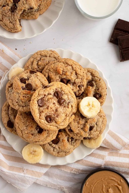 Peanut Butter and Banana Cookies
