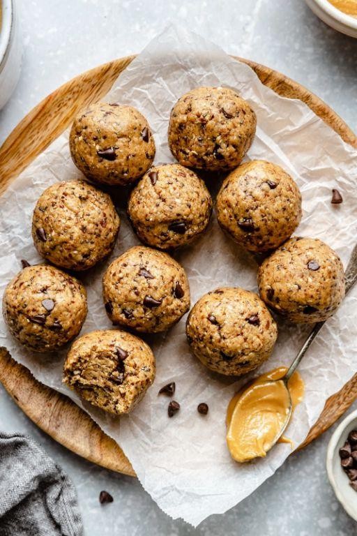 Peanut butter stevia energy balls