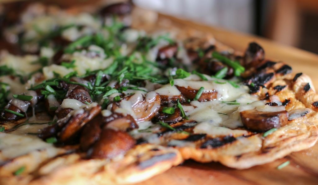 Pecorino Romano and Caramelized Onion Flatbread