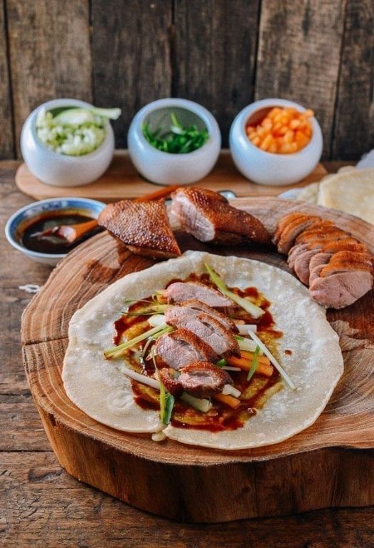 Peking Duck Pancakes
