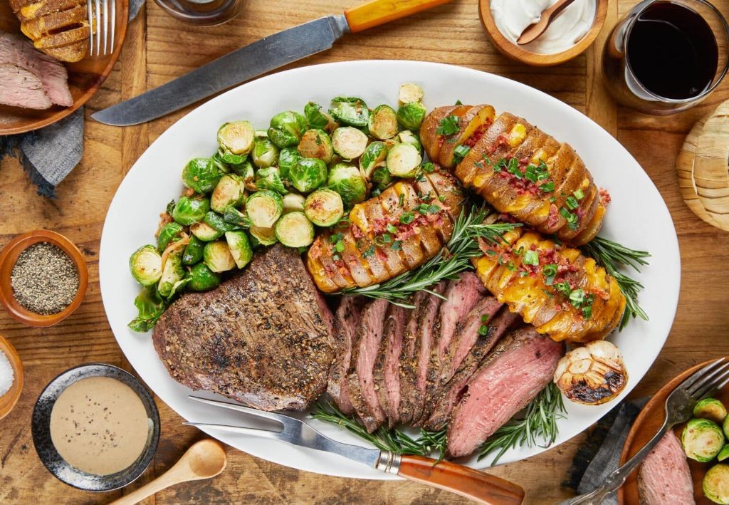 Peppercorn Crusted Tri Tip