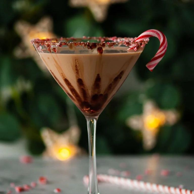 Peppermint Mocha Martini