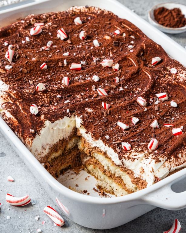 Peppermint Mocha Tiramisu