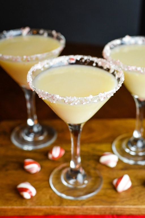 Peppermint Rum Cream Cocktail