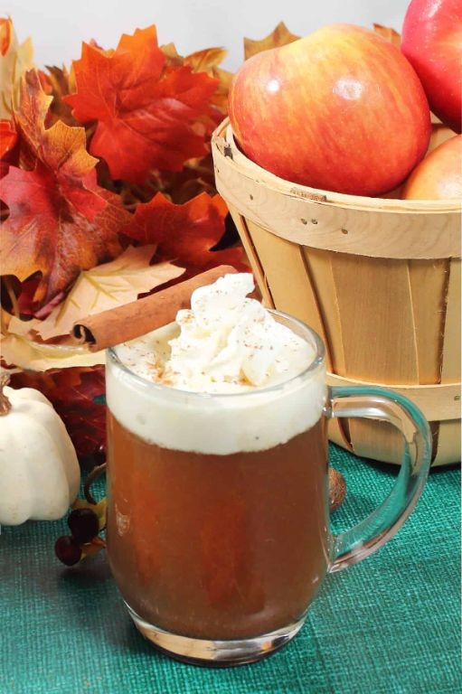 Peppermint Twist Hot Apple Cider
