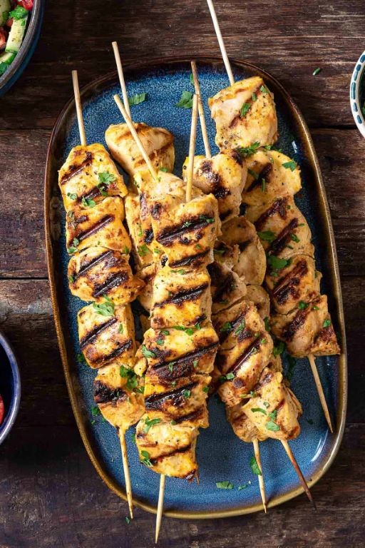 Persian Chicken Joojeh Kebabs