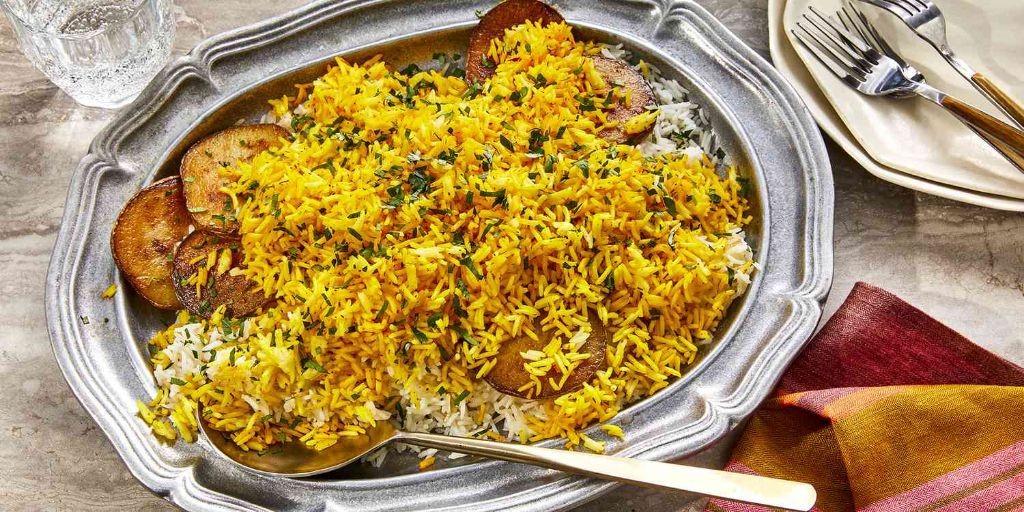Persian Sumac Rice with Saffron