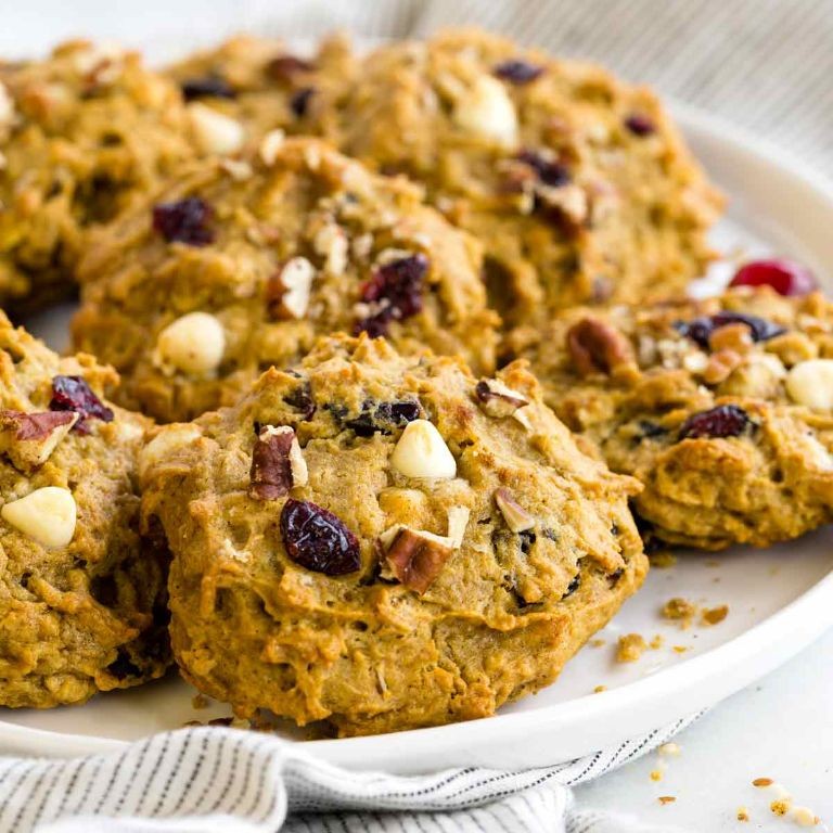 Persimmon Cranberry Cookies