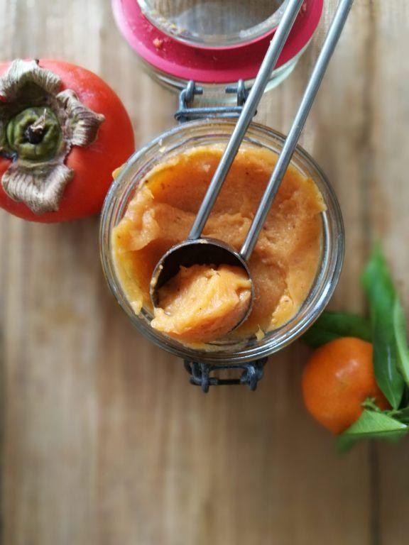 Persimmon Jam with Almond Extract