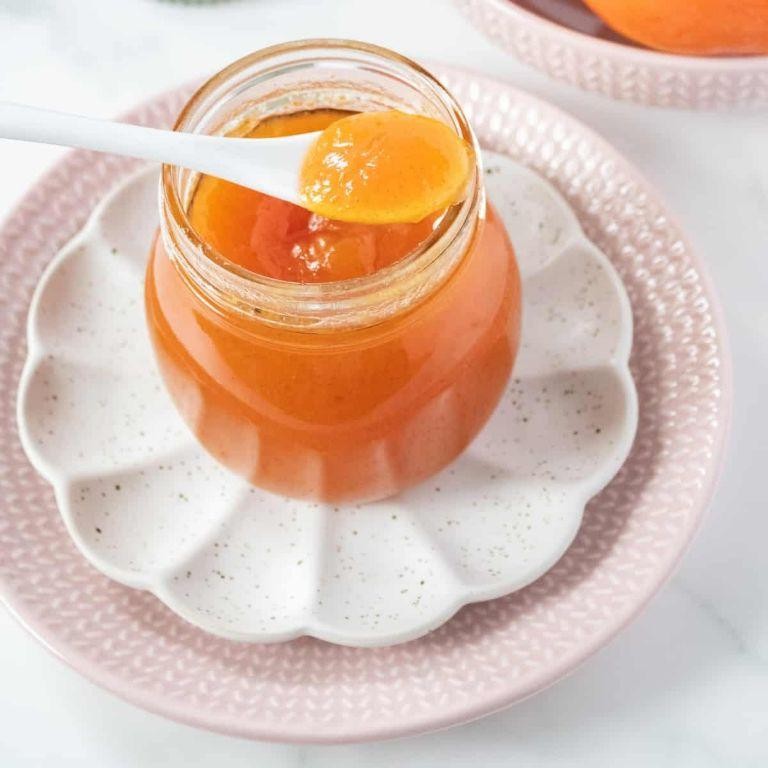 Persimmon Jam with Star Anise