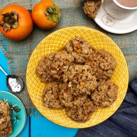 Persimmon Lemon Zest Cookies