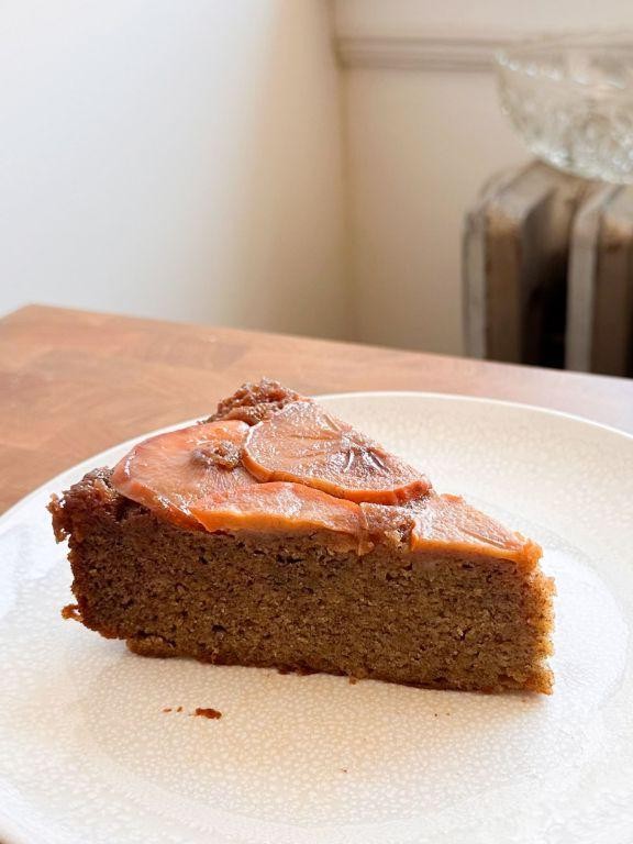 Persimmon Pumpkin Spice Cake