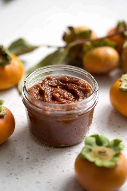 Persimmon and Apple Butter Jam