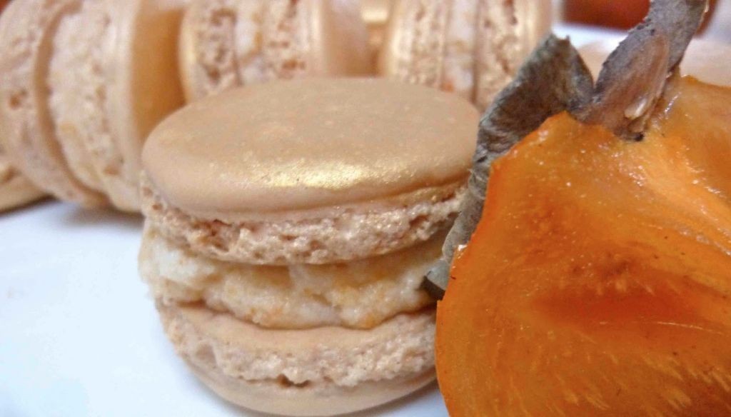 Persimmon and Coconut Macaroons