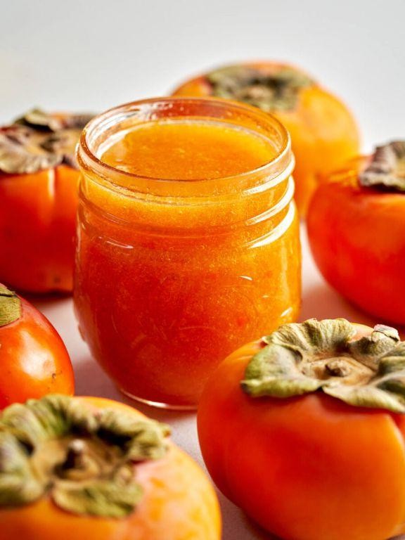 Persimmon and Pomegranate Jam