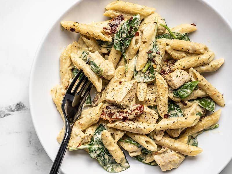 Pesto Chicken and Penne Pasta