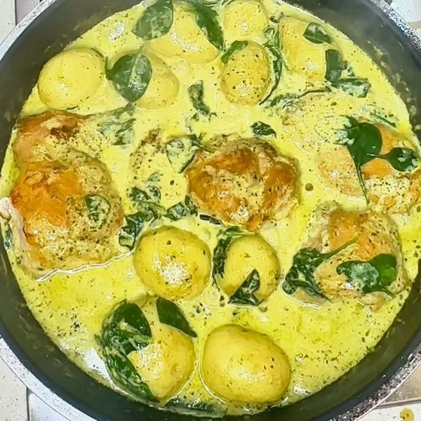 Pesto Chicken and Potato One-Pot Wonder
