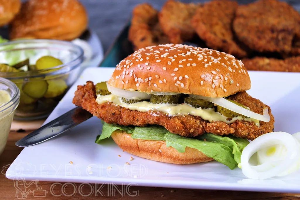 Pesto and Mozzarella Pork Tenderloin Sandwich