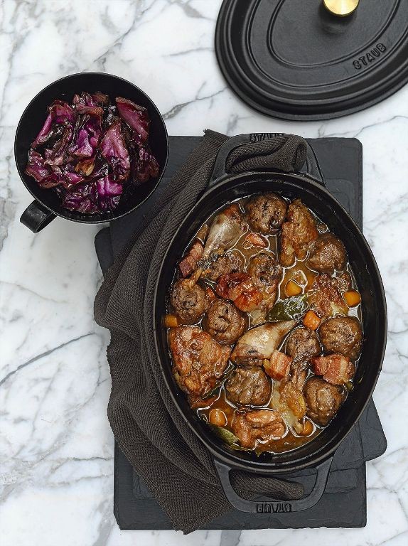 Pheasant and Chestnut Stew