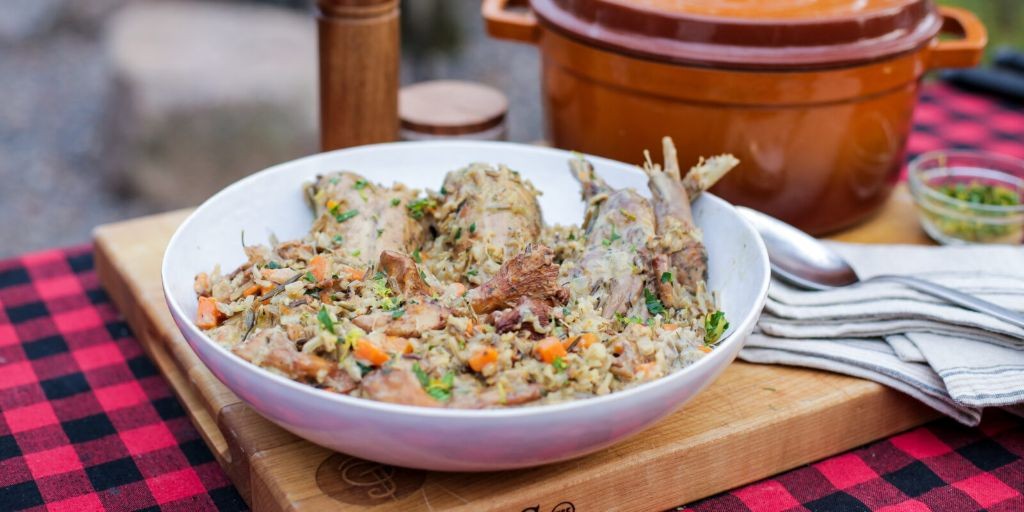 Pheasant and Wild Rice Pilaf