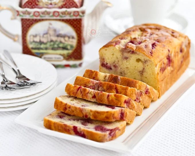 Philadelphia Cream Cheese Raspberry Swirl Pound Cake