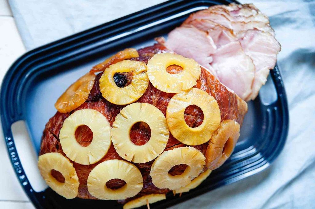 Pineapple Brown Sugar Baked Ham