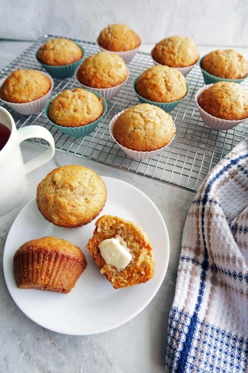 Pineapple Carrot Muffins
