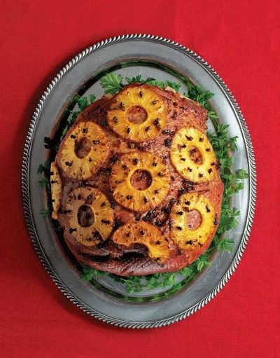 Pineapple Chipotle Glazed Ham