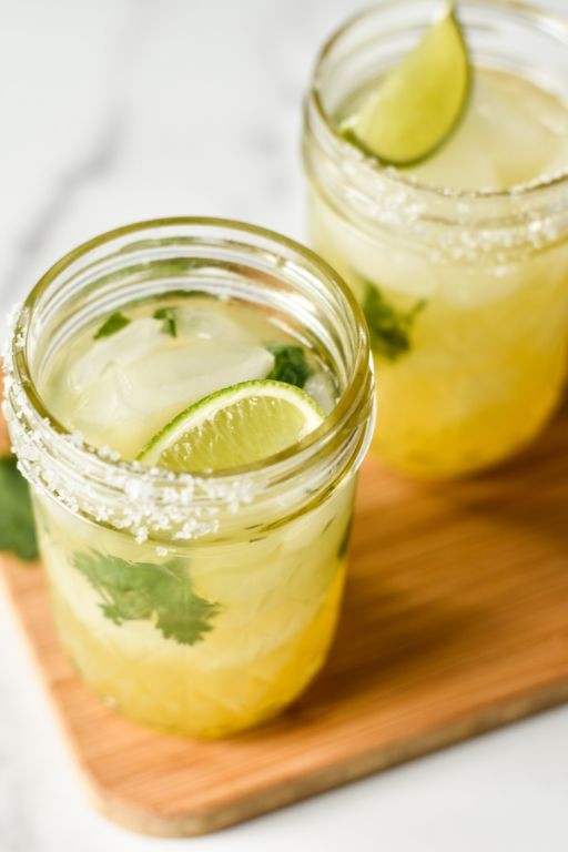 Pineapple Cilantro Mexican Martini