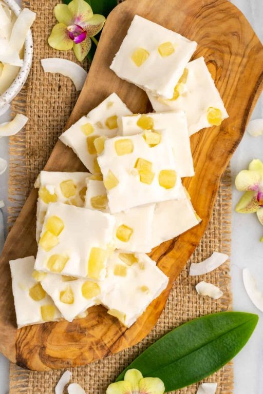 Pineapple Coconut Haupia Pie