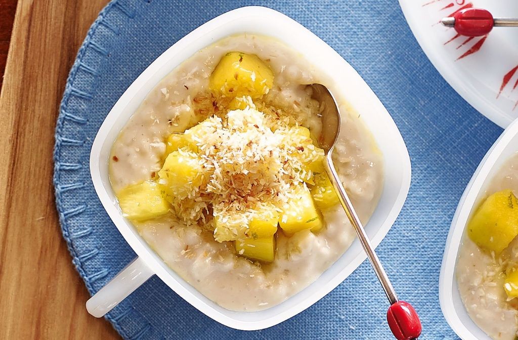 Pineapple Coconut Rice Pudding