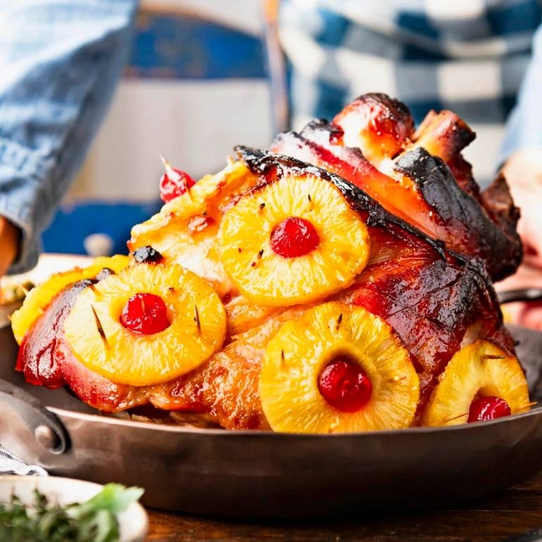 Pineapple Glazed Ham
