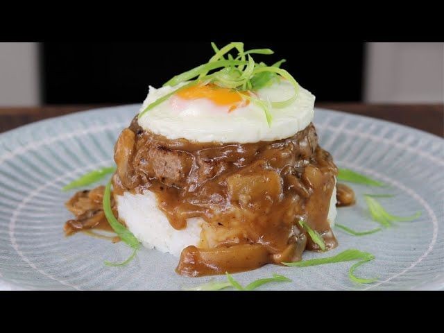 Pineapple Glazed Loco Moco