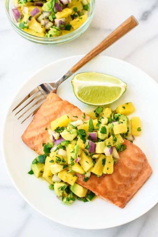 Pineapple Glazed Salmon