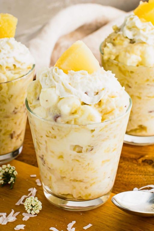 Pineapple Jello Cream Cheese Fluff