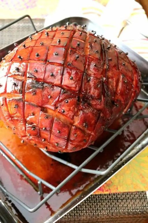 Pineapple Orange Glazed Ham