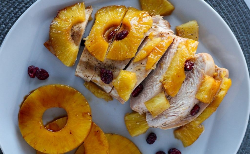 Pineapple Rum Glaze Injected Turkey