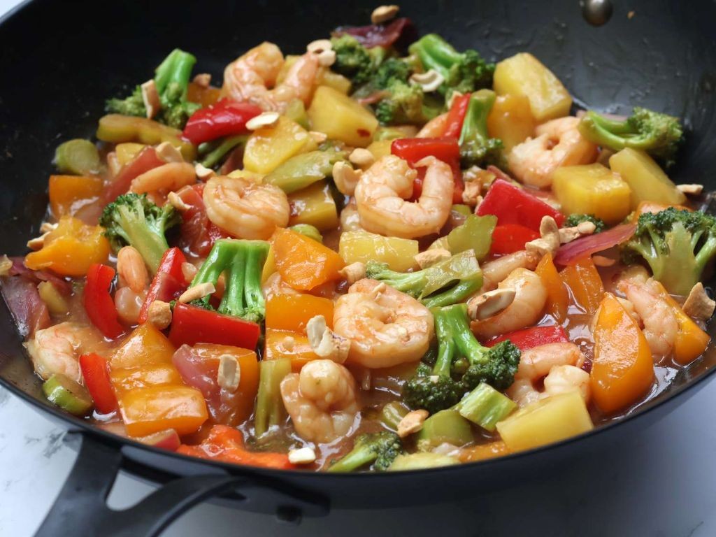Pineapple Shrimp Stir-Fry