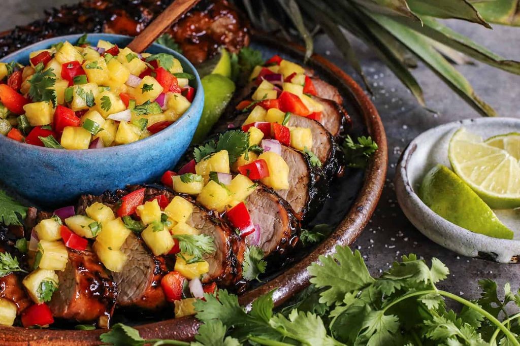 Pineapple Teriyaki Pork Loin