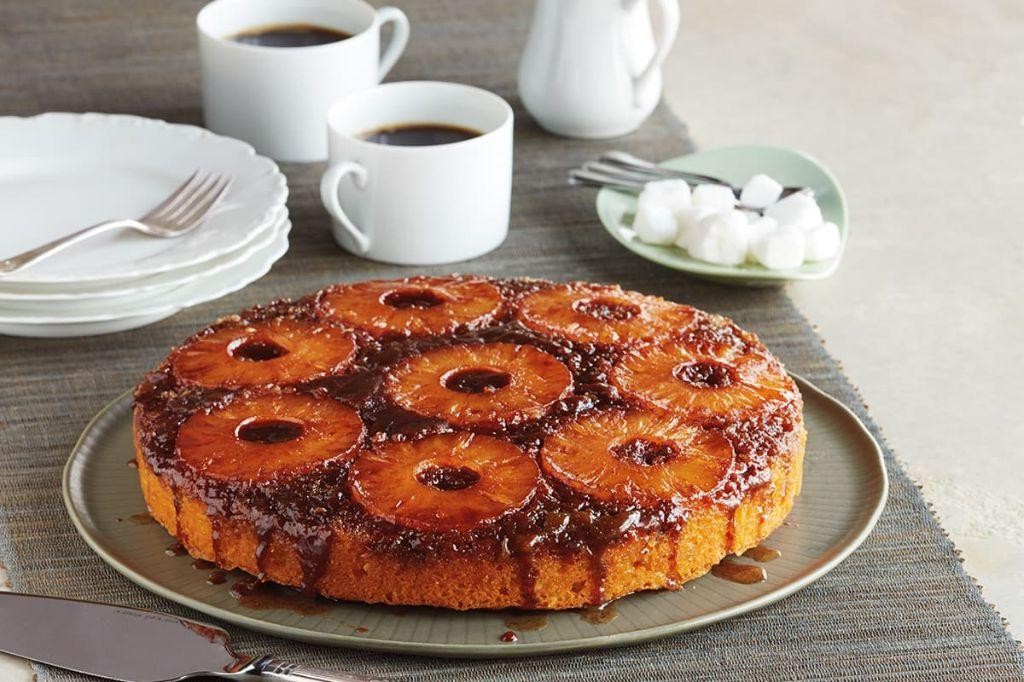Pineapple Upside Down Spice Cake