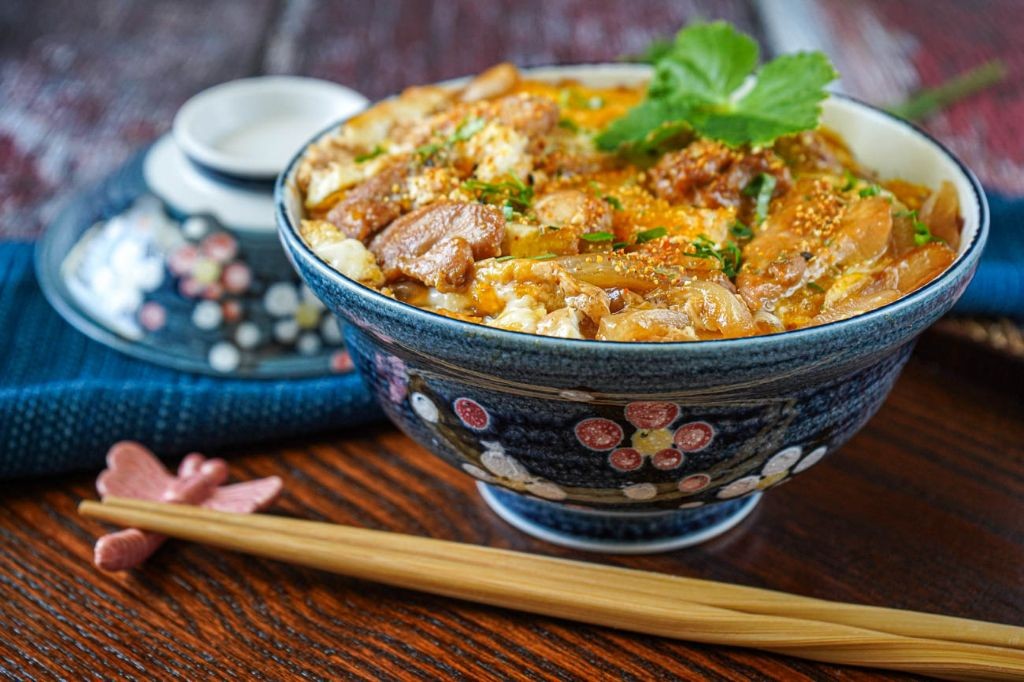 Pineapple-Glazed Oyakodon