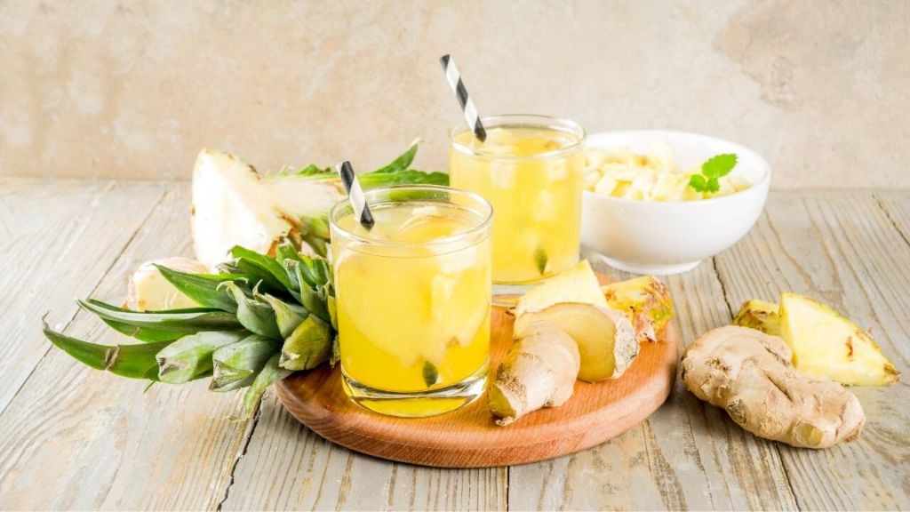 Pineapple-Mint Metabolism Booster Juice