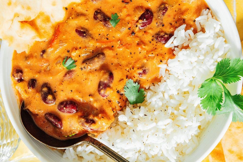 Pink Bean and Coconut Curry