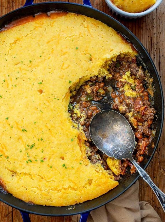 Pink Bean and Corn Casserole