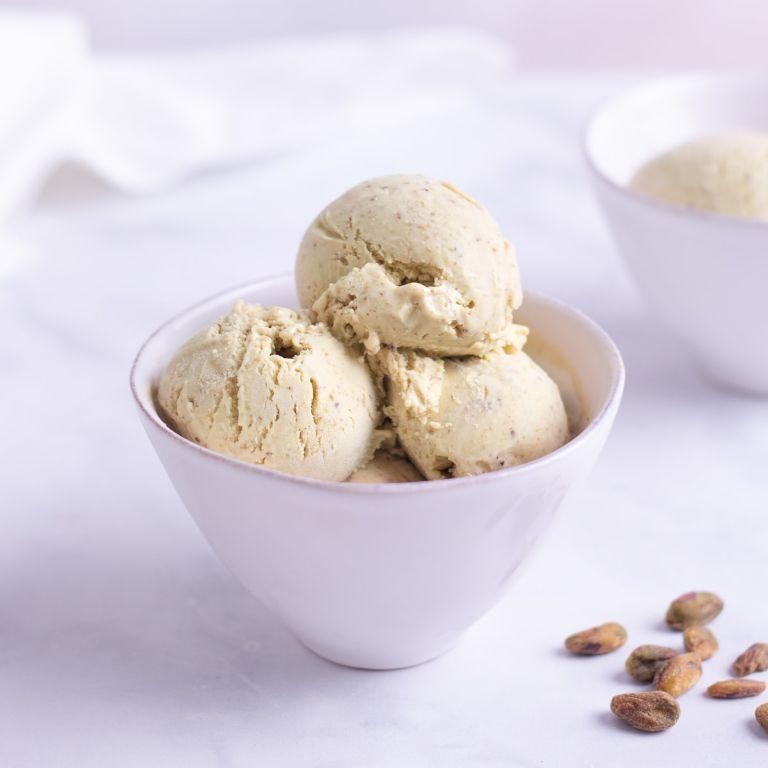 Pistachio Almond Ice Cream