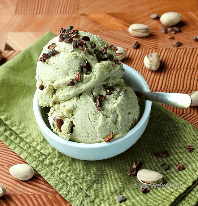 Pistachio Coconut Ice Cream