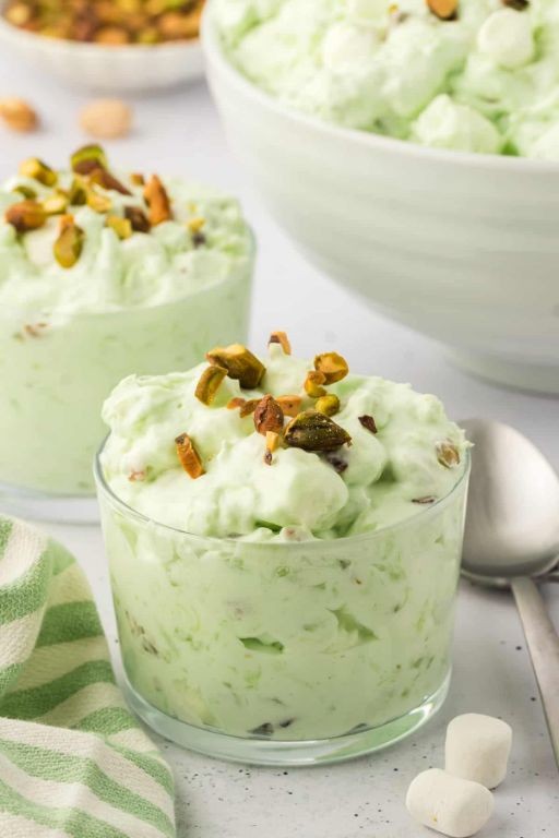 Pistachio Fluff Salad with Pudding Mix