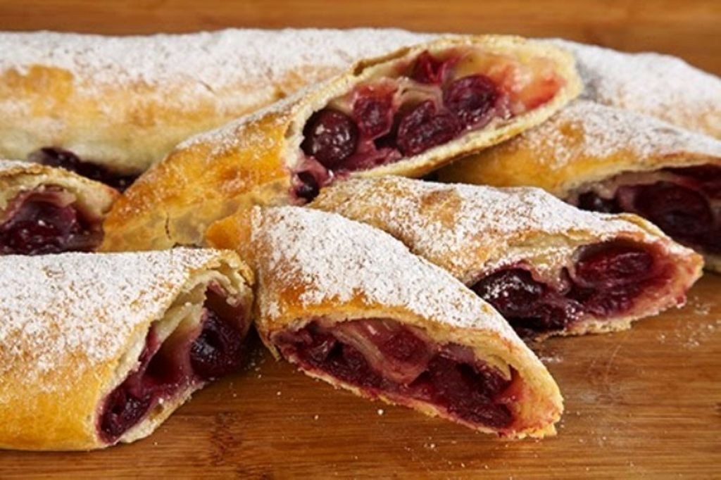 Polish Cherry Strudel